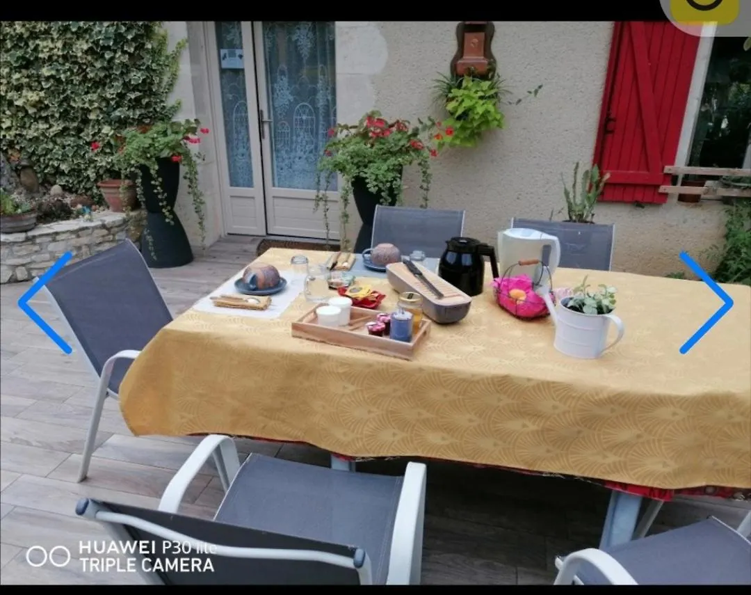Couette-café Chambre hotes les oiseaux Uzech